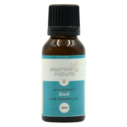 Essentially Natural Basil Pure Essential Oil