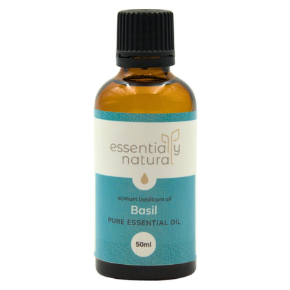Essentially Natural Basil Pure Essential Oil