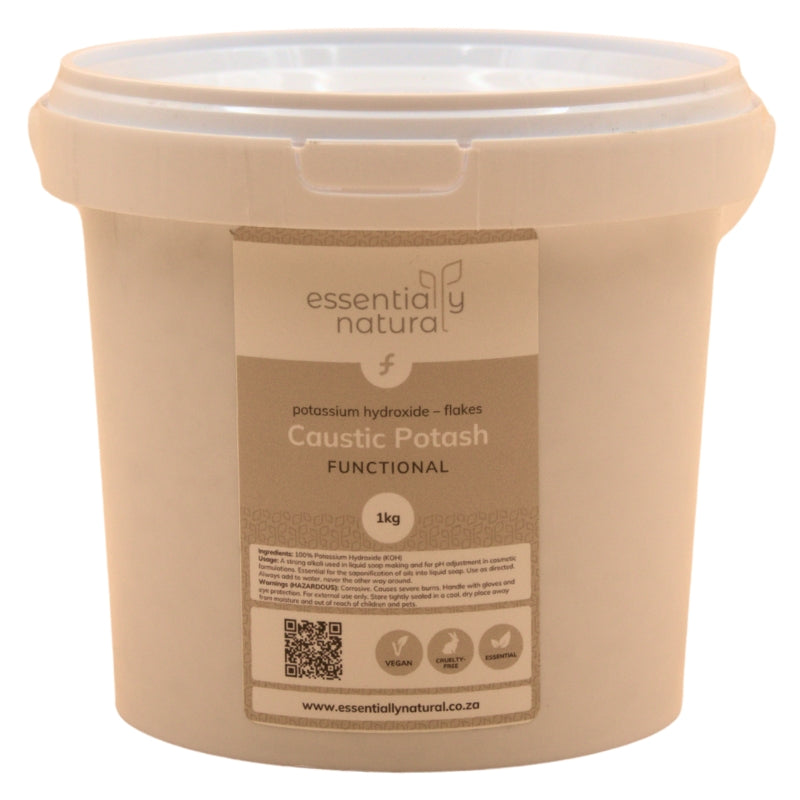 Essentially Natural Caustic Potash (Potassium hydroxide)