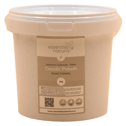 Essentially Natural Caustic Potash (Potassium hydroxide)