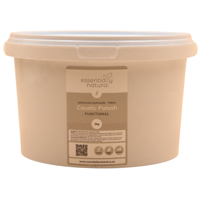 Essentially Natural Caustic Potash (Potassium hydroxide)