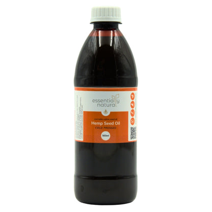 Essentially Natural Hemp Seed Oil - Cold Pressed