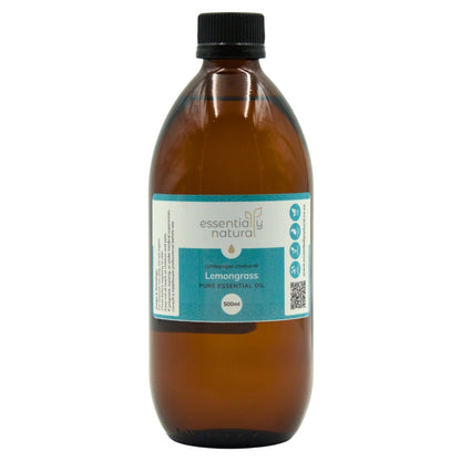 Essentially Natural Lemongrass Pure Essential Oil