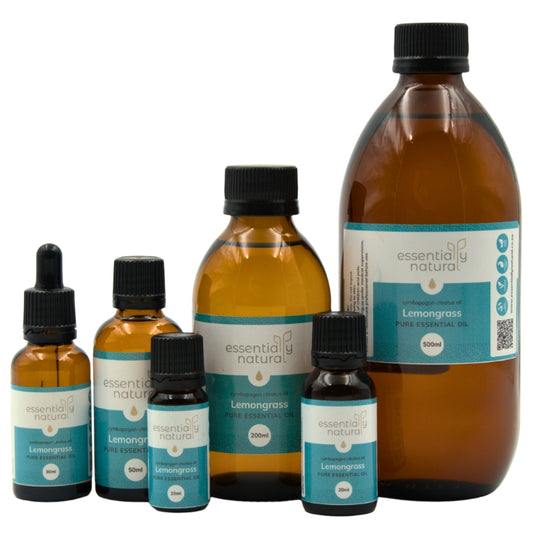 Essentially Natural Lemongrass Pure Essential Oil