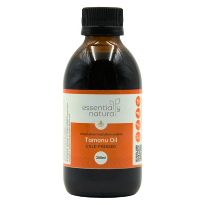 Essentially Natural Organic Tamanu (Foraha) Oil - Cold Pressed