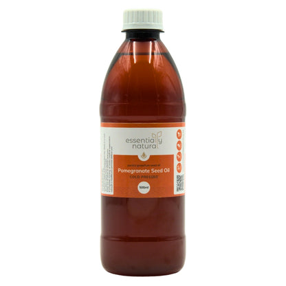 Essentially Natural Pomegranate Seed Oil - Cold Pressed