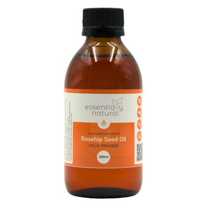 Essentially Natural Rosehip Seed Oil - Cold Pressed