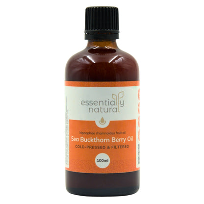 Essentially Natural Sea Buckthorn Berry Oil - Cold Pressed & Filtered