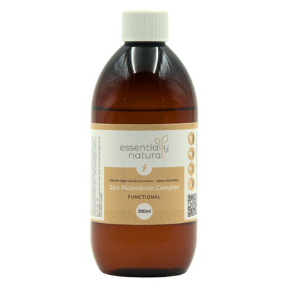 Essentially Natural Zinc Ricinoleate Complex