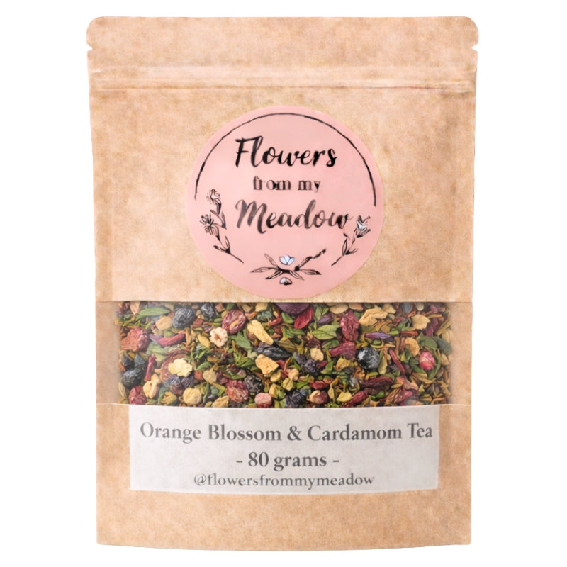 Flowers From My Meadow Orange Blossom & Cardamom Tea Blend
