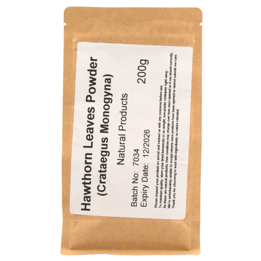 Hawthorn Leaves Powder (Crataegus monogyna) - Bulk
