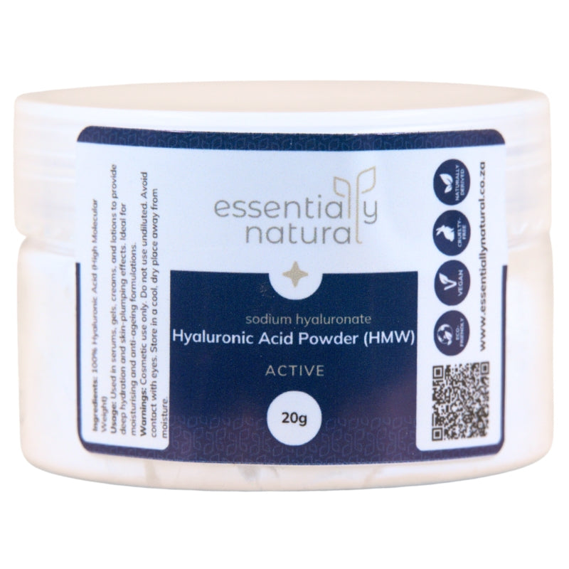Essentially Natural Hyaluronic Acid Powder - HMW