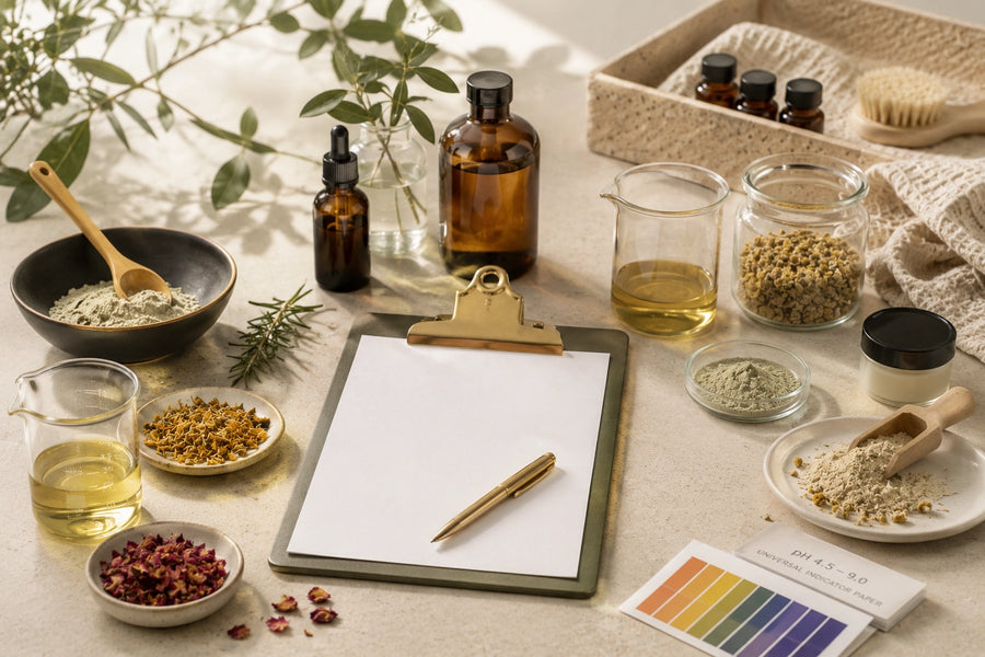 Ingredient review and botanical testing