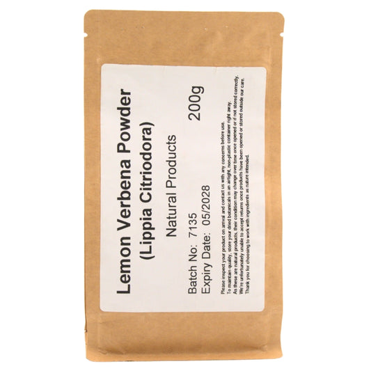 Lemon Verbena Powder (Lippia citriodora) - Bulk