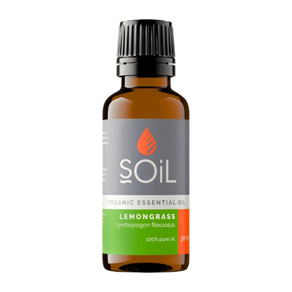 Soil Organic Lemongrass Essential Oil