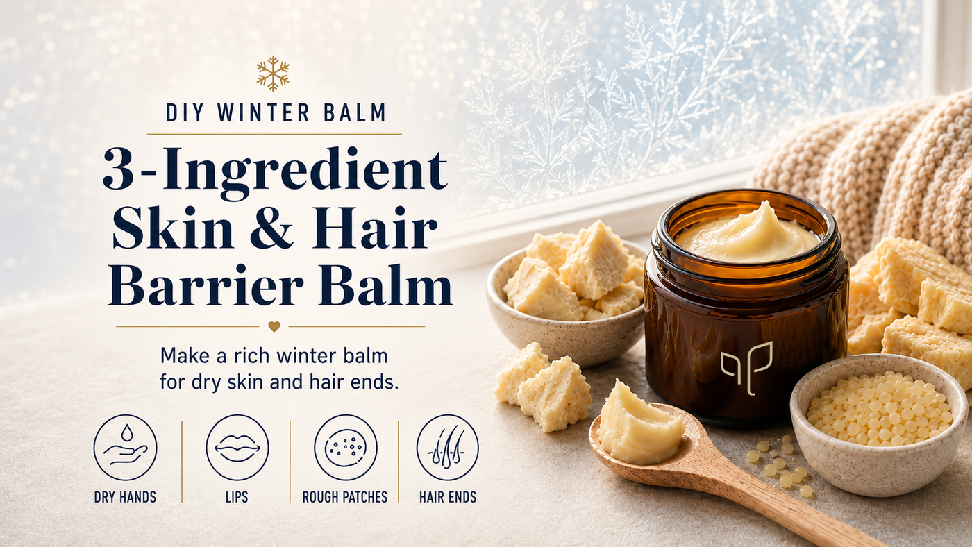 3-Ingredient Skin & Hair Winter Barrier Balm
