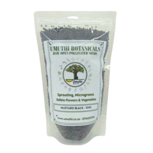 Umuthi Mustard (Black) Sprouting Seeds