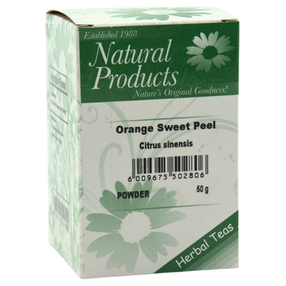 Orange Sweet Peel Powder (Citrus sinensis) - 50g