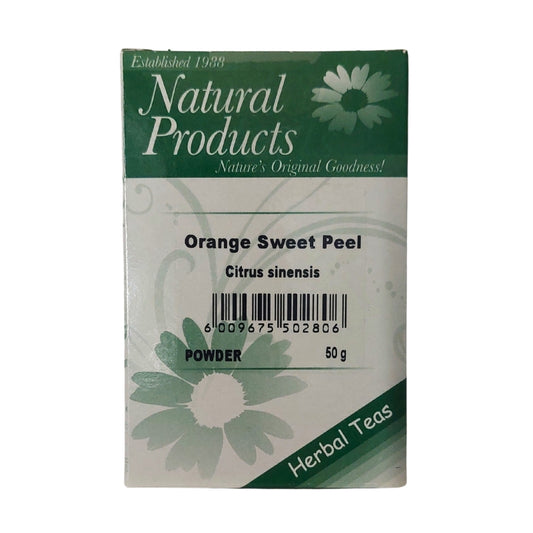 Orange Sweet Peel Powder (Citrus sinensis) - 50g