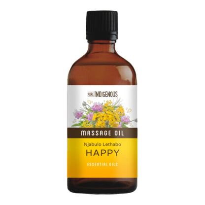Pure Indigenous Massage Oil - Happy