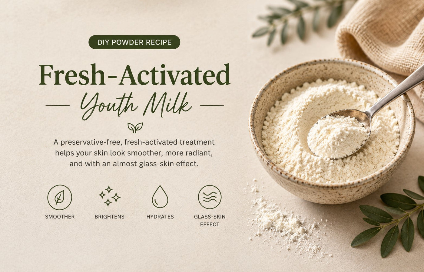 Fresh-Activated Youth Milk