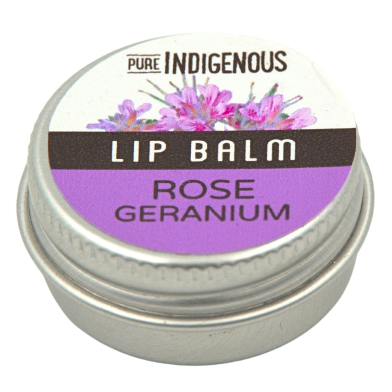Pure Indigenous Rose Geranium Lip Balm