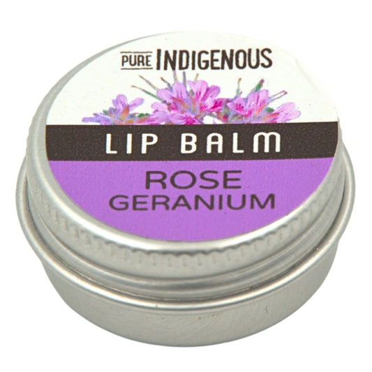 Pure Indigenous Rose Geranium Lip Balm