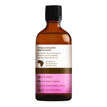 Pure Indigenous Massage Oil - Rose Geranium