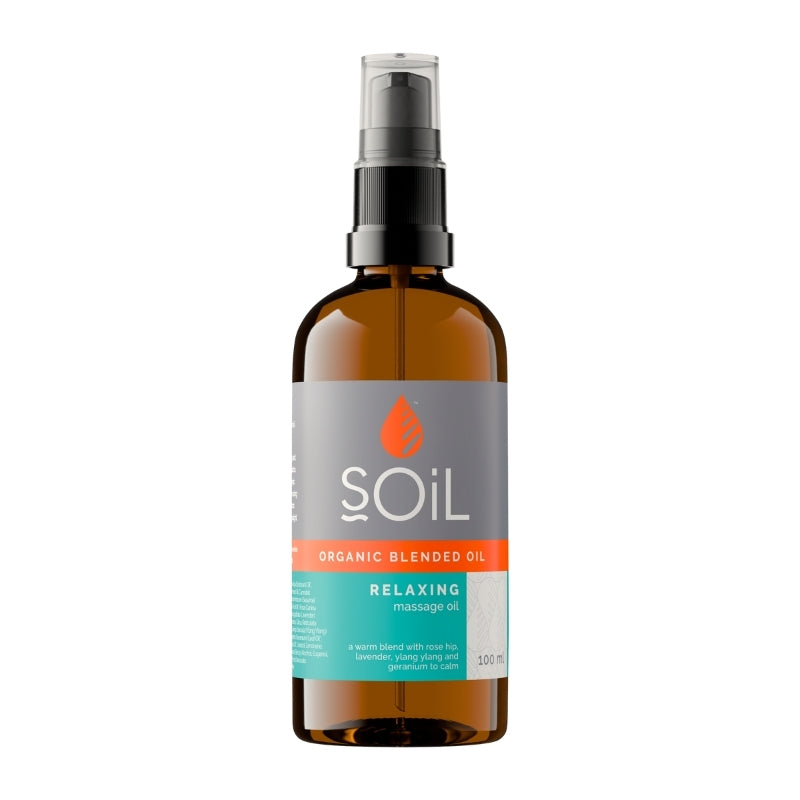 Soil Organic Relaxing Massage Oil Blend