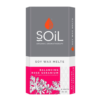 Soil Balancing Rose Geranium Soy Wax Melts