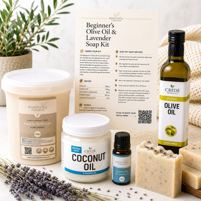 Beginner's Olive Oil & Lavender Soap Kit