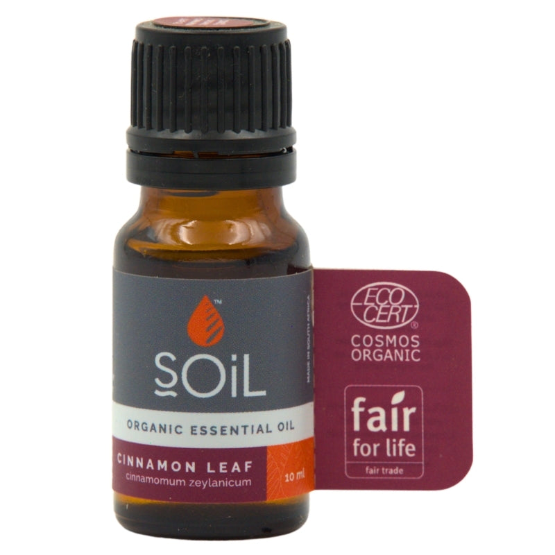 SOiL Organic Cinnamon Leaf Essential Oil