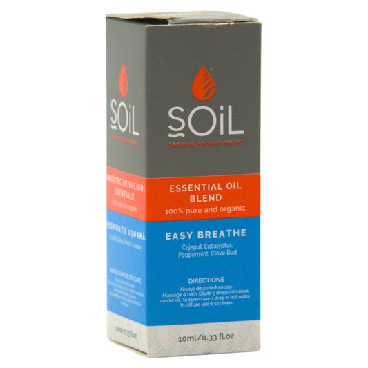 Soil Easy Breathe Essential Oil Blend - Organic