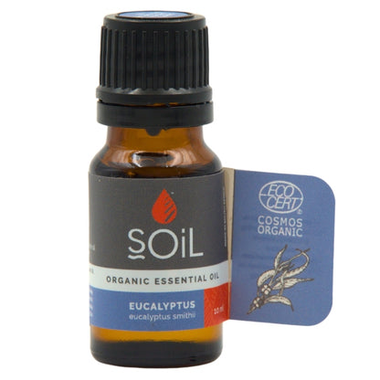 SOiL Organic Eucalyptus (Smithii) Essential Oil