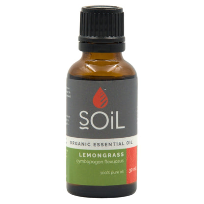 SOiL Organic Lemongrass Essential Oil