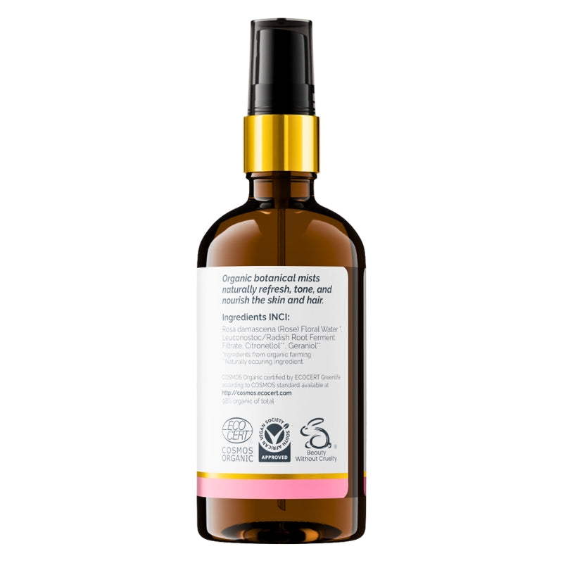 Soil Organic Rose Blossom Facial Mist