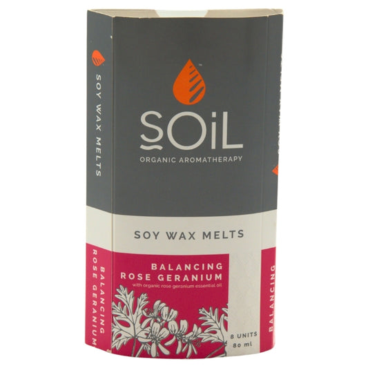 Soil Balancing Rose Geranium Soy Wax Melts