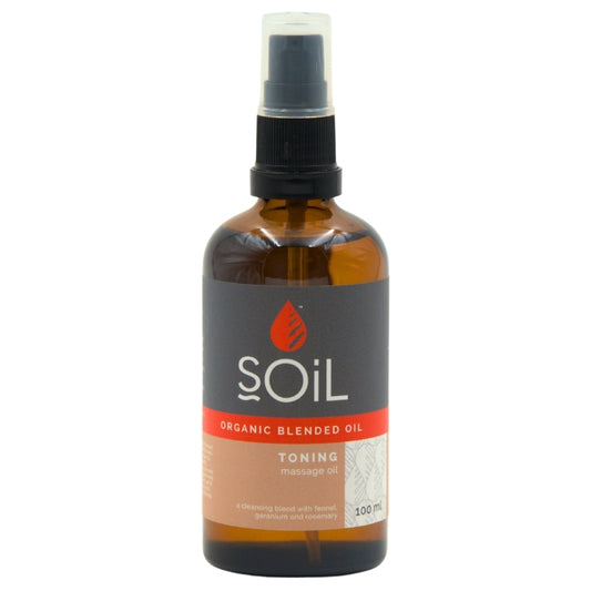 Soil Organic Toning Massage Oil Blend