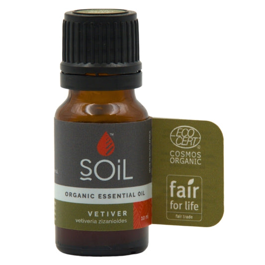 SOiL Organic Vetiver Essential Oil