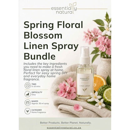 Spring Floral Blossom Linen Spray Bundle
