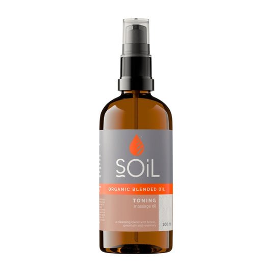 Soil Organic Toning Massage Oil Blend