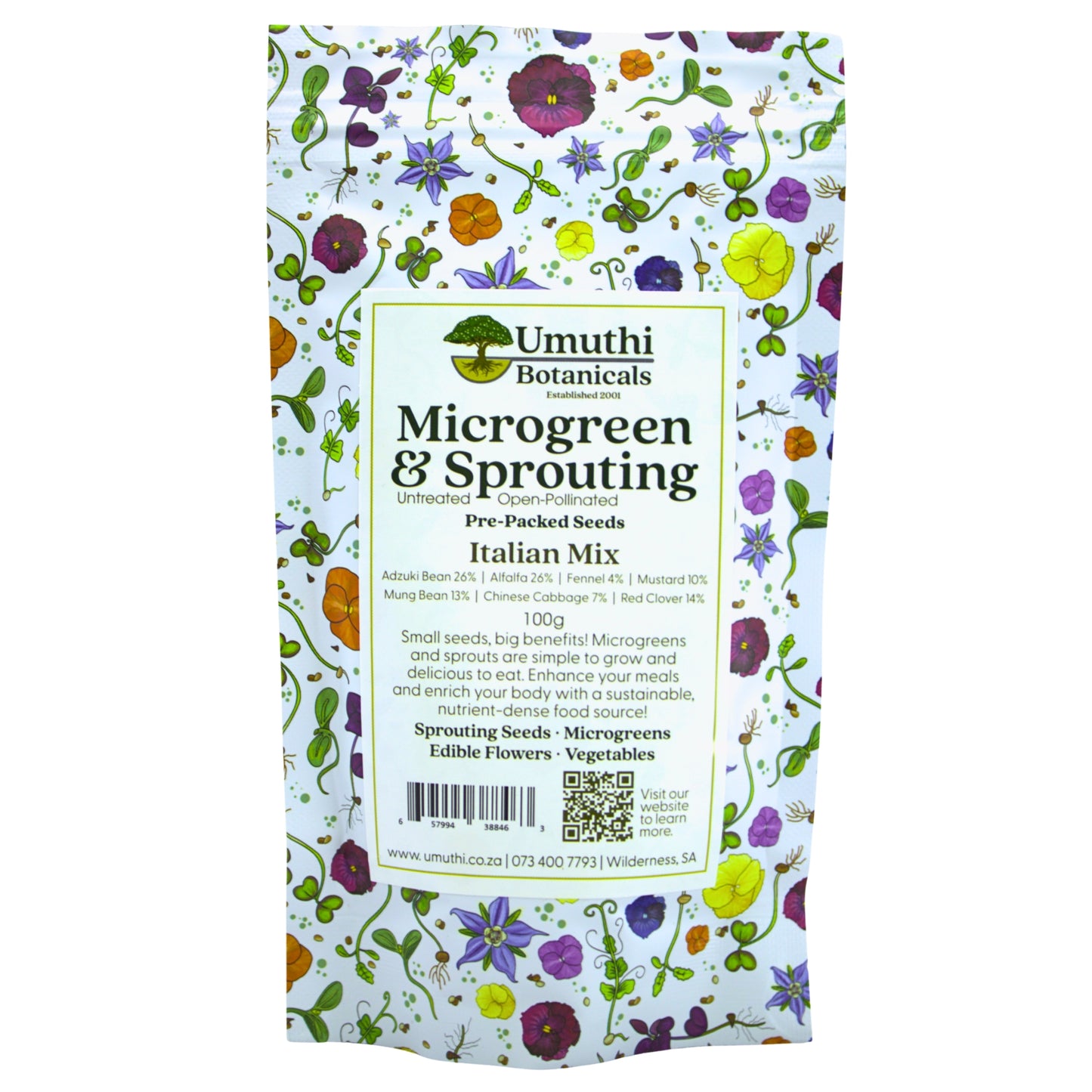 Umuthi Italian Salad Mix Sprouting Seeds