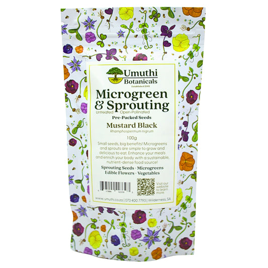 Umuthi Black Mustard Sprouting Seeds