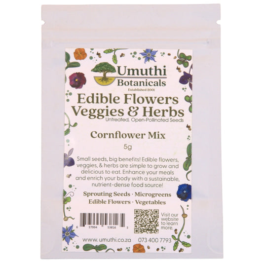 Umuthi Cornflower Mix (Edible Flowers) Seeds