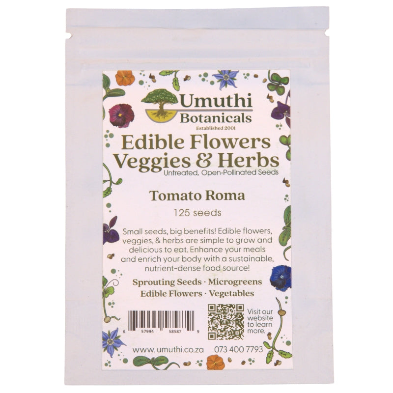 Umuthi Tomato (Roma VF) Growing Seeds