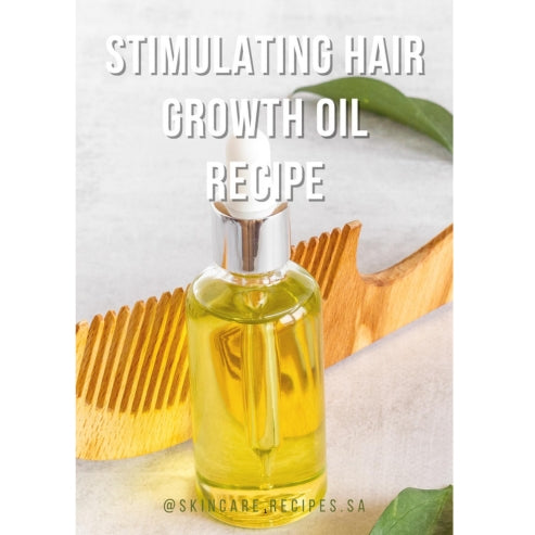 Stimulating Hair Growth Oil (Skincare Recipes eBook)