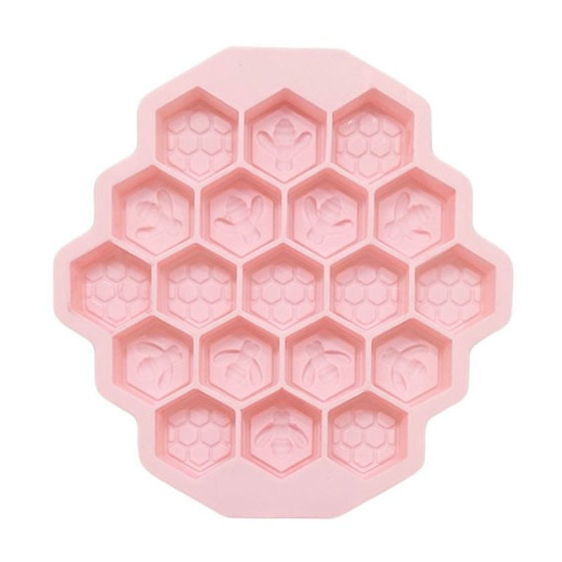 19 Cavity Silicone Mini Soap Mold - Bee Design