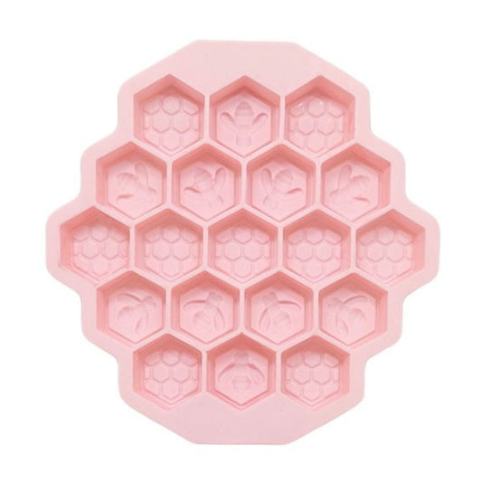 19 Cavity Silicone Mini Soap Mold - Bee Design