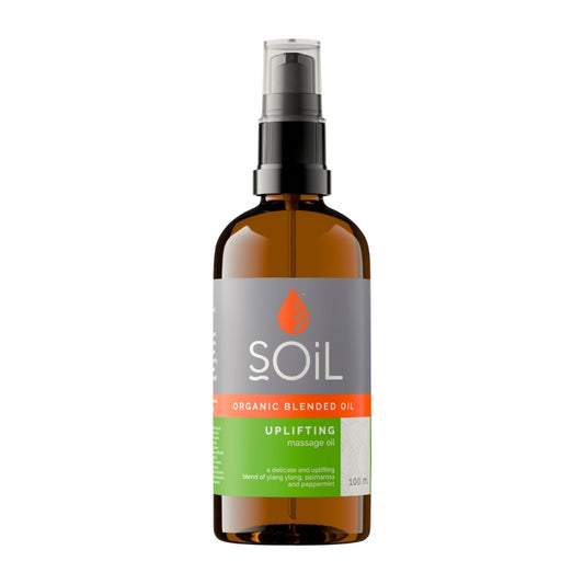 Soil Organic Uplifting Massage Oil Blend