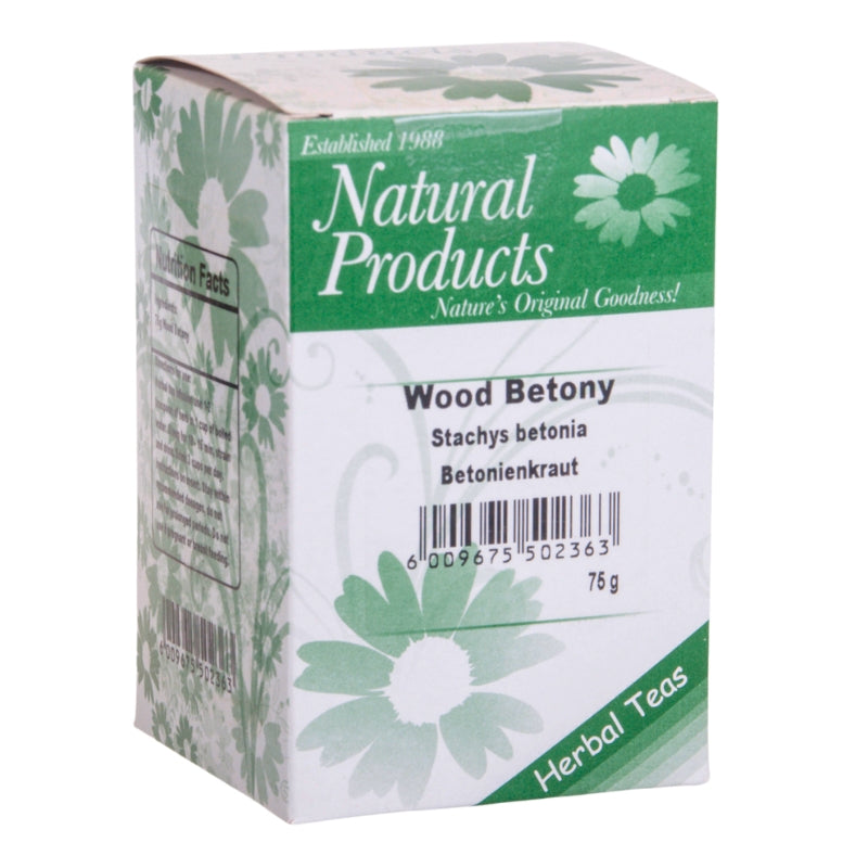 Dried Wood Betony Herb (Stachys officinalis) - 75g